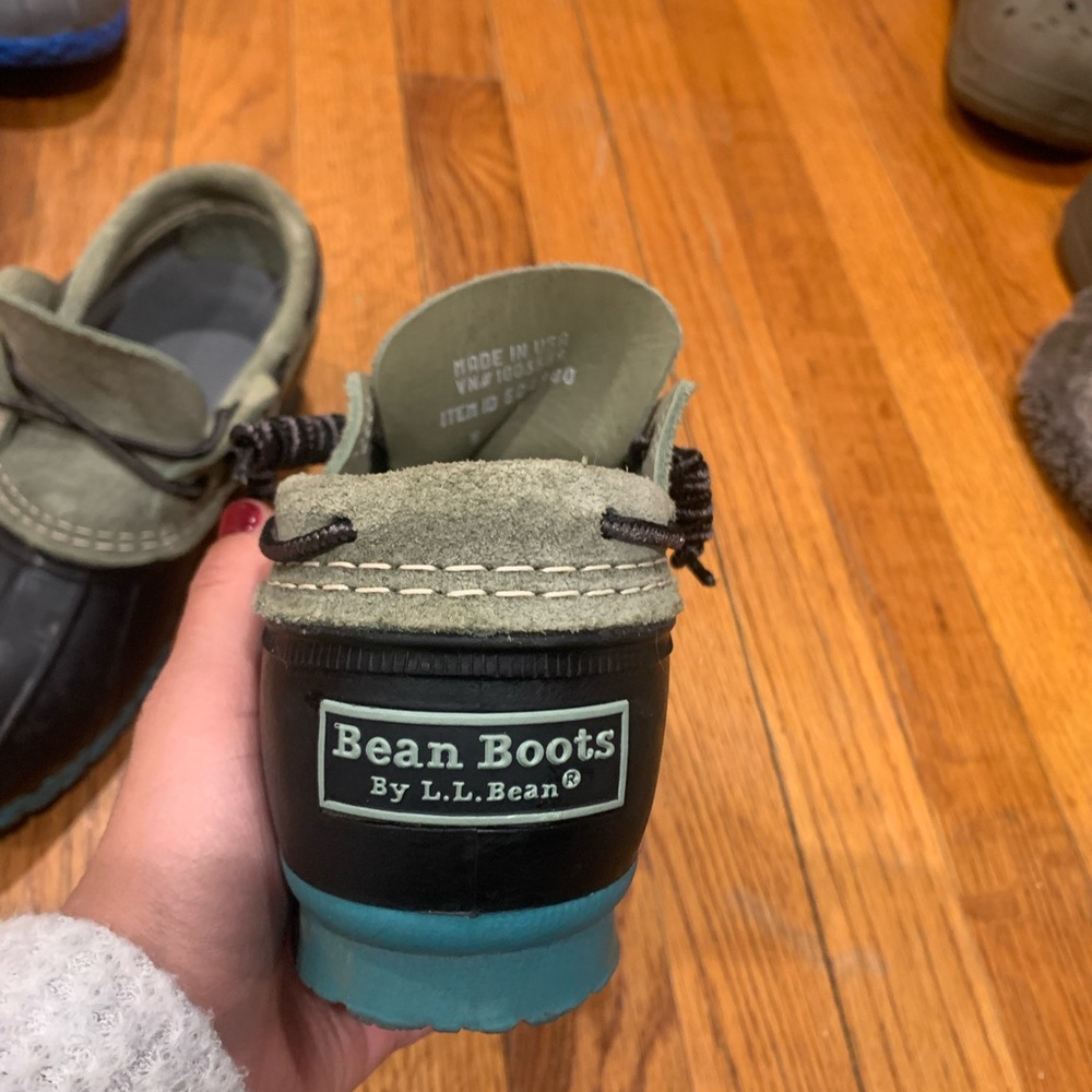 Women’s Small Batch L.L Bean Rubber Mocs. 6m View 3